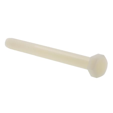 Prime-Line Hex Head Cap Screw 5/16in-18 X 3in Nylon 10PK 9097752